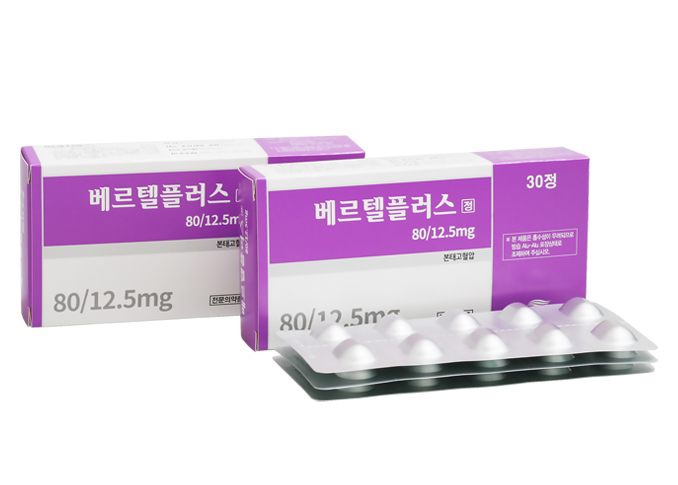 베르텔플러스정80/12.5mg